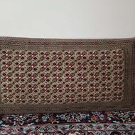 پشتی ماشینی رنگ کرم