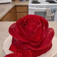 کیک رز یلدایی