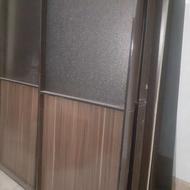 پارتیشن و درب چوبی