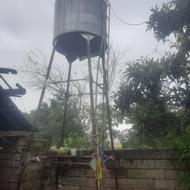 تانکر 1500 لیتری گالوانیزه با پایه