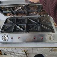 دستگاه اسنک ساز صنعتی بزرگ 8 تایی