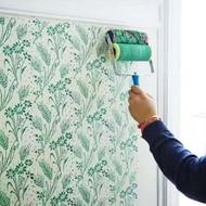 اجرای طرح کاغذ دیواری غلتکی ارزان ، اقتصادی و بصرفه