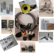 قطعات دستگاه ساخت پنجره آلومینیوم وUPVC و شیشه های دوجداره