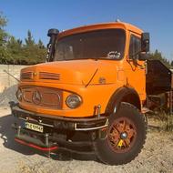 بنز تک کارت جرثقیل مدل 92درجه یک درحد صفر کم کار