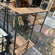 رگال لباس دکور مغازه قفسه فروشگاهیی و لباس