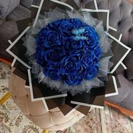 دسته گل روبانی سوپرشاین کاربنی