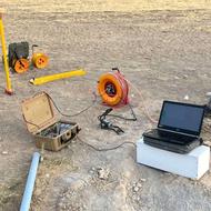 تولید اندازه گیری سرعت موج برشی سطحی MASW و تیپ خاک دانهول