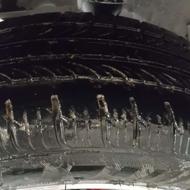 چهار حلقه لاستیک و سپر پراید