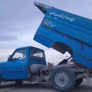 حمل شن و ماسه وآجر با نیسان کمپرسی