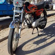 موتور 125 تیزتک مدل 87 پلاک ملی