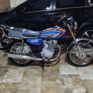 بهپر 125 استارتی 5 دنده پلاک‌ملی مدارک‌کامل