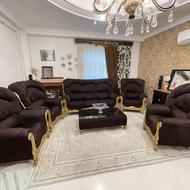 مبلمان 7 نفره به همراه میز جلو مبلی