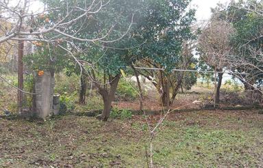 3طرف زمین دیوار 1 سمت فنس