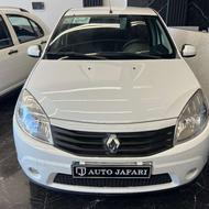 رنو ساندرو اتومات 1395 یک برگ سند کمپانی