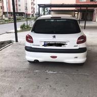 206 تیپ 2 مدل 85 سفید