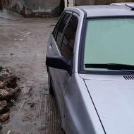 پراید دوررنگ شاسی یکترف ترک و چشمکی جوش89