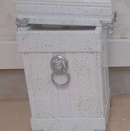 جادستمالی و سطل،رنگ سفید