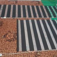 پرده زبرا قهوه ای