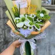 دسته گل مخملی