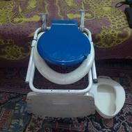 دستشویی فرنگی قابل حمل دیواری زمینی چهار پایه سرویس بهداشتی