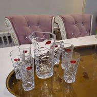 پارچ ولیوان press less وفنجان خشتی یونیک