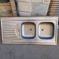 فروش سینک دولنگه سالم
