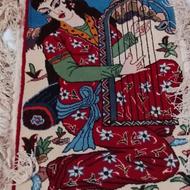 تابلو فرش قدیمی دستباف لیلی