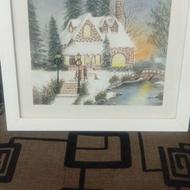 نقاشی با مدادرنگی و پاستل گچی