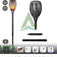 چراغ خورشیدی طرح شعله