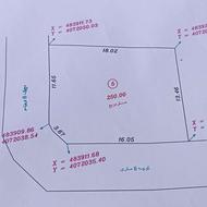 زمین 250متر