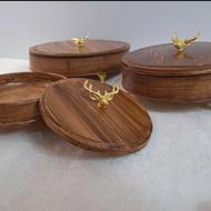 سرویس ظرف طرح چوب