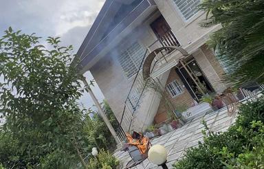 ویلا جـزیـره*4طرف جنگل*120متری*2خواب