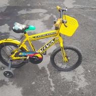 دوچرخه سایز 16 در حد نو مناسب برای سن 4تا 7 سال