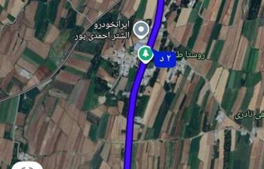 فروش زمین 3000متری دو نبش جلو اتوبان در الشتر