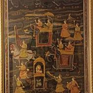 دو عدد تابلوی نقاشی بسیار نفیس و آنتیک