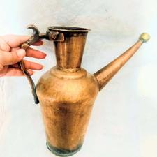 آفتابه مسی سالم وبکر