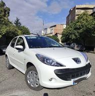 207 تیوتری بدون رنگ گارانتی فعال1404