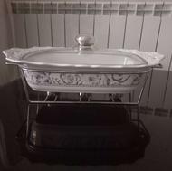 سوفله خوری چینی کاملا نو فقط کارتن نداره