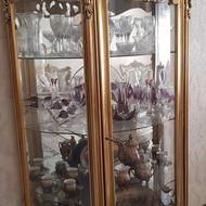 فروش ویتربن ورق طلایی منبت کاری شده