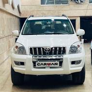 تویوتا پرادو دو در 2007 سفید بدون رنگ با سانروف