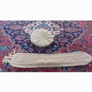 کلاه فرانسوی دستباف وشال گردن