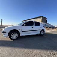 206 تیپ 2تمام رنگ تغییر رنگ از یشمی به سفید