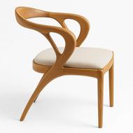 طراحی سه بعدی صندلی چوبی