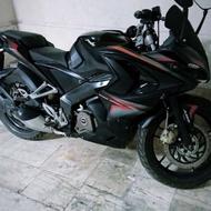 موتور آر اس 200 مدل 95 تمیز و سالم