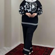 ست بلوز و شلوار بافت زنانه