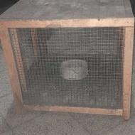 قفس جای مرغ کاملا سالم