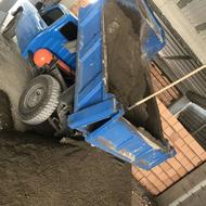 حمل شن‌وماسه نیسان کمپرسی