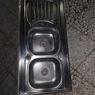 سینک ظرفشویی بزرگ 120 در 60