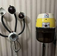 چراغ حرارتی مخصوص گرم کردن لایت ها و سشوار کلاهی رایگان