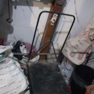 باسکول قدیمی خیلی سنگین وسینه زیر موتور